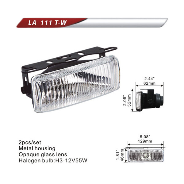 

Автофара DLAA 111Т-W/H3-12V-55W/129 * 46mm