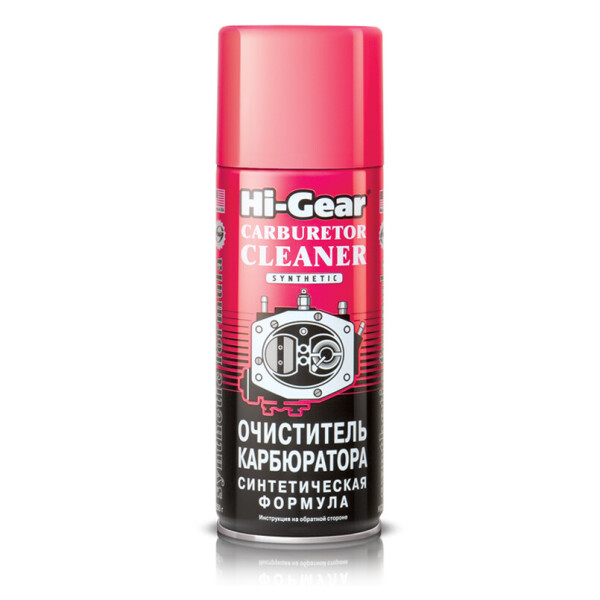 

Hi-Gear Очиститель карбюратора (синтетическая формула, аерозоль) 354г