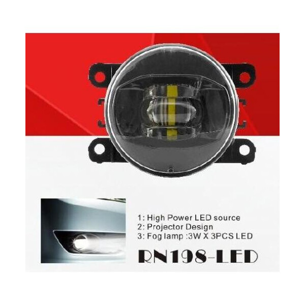 

Фары доп. модель Renault / HD / NS / MB / SZ Cars / RN-198-LED / 3Led * 3W