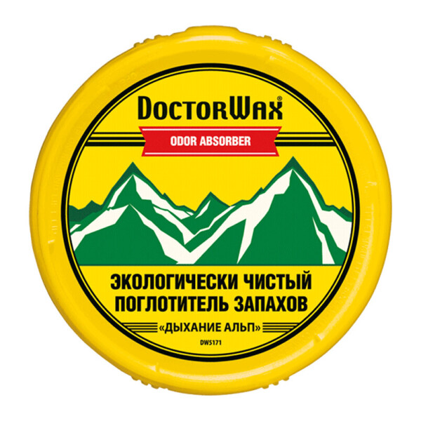

DoctorWax Экологически чистый поглотитель запаха Дыхание Альп 227г