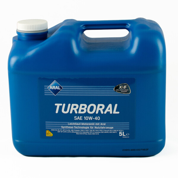 

Моторное масло Aral Turboral 10w-40 5L