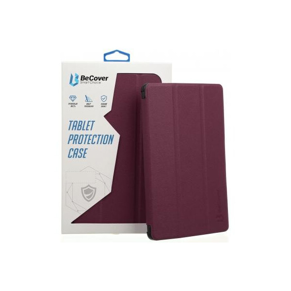 

Чехол для планшета BeCover Smart Case Samsung Galaxy Tab S7 Red Wine (705224)