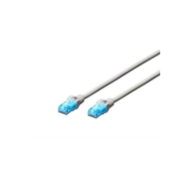 

Патч-корд литой DIGITUS 1м cat.5e UTP AWG 26/7 серый DK-1511-010