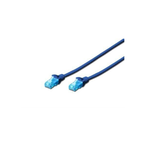 

Патч-корд литой DIGITUS 2м cat.5e UTP AWG 26/7 синий DK-1511-020/B