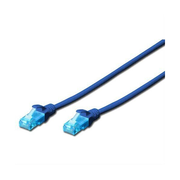 

Патч-корд литой DIGITUS 3м cat.5e UTP AWG 26/7 CCA PVC синий DK-1512-030/B