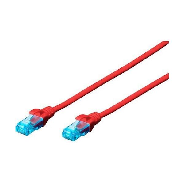 

Патч-корд литой DIGITUS 5м cat.5e UTP AWG 26/7 CCA PVC красный DK-1512-050/R
