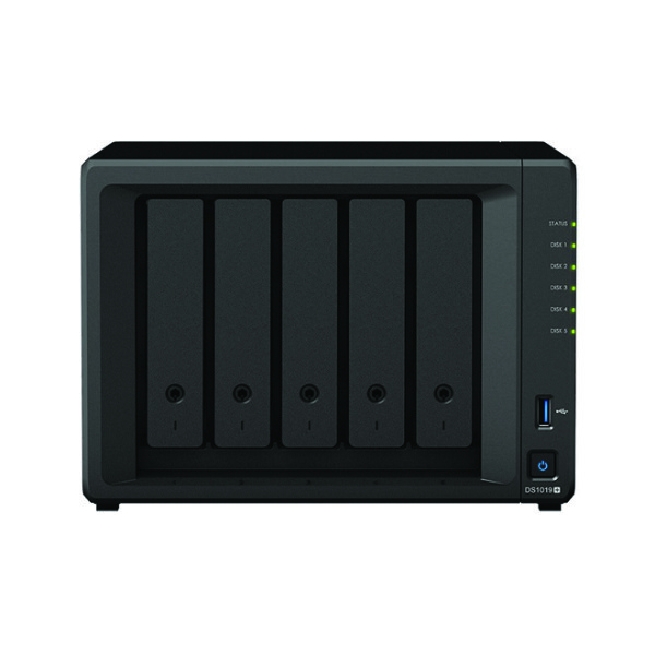 

Сетевое хранилище NAS Synology DS1019+