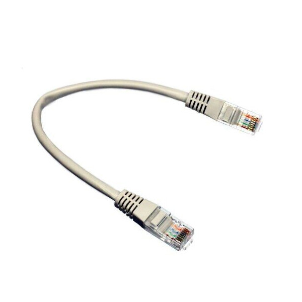 

Патч-корд Kingda UTP cat.5e RJ45 0.25м медь серый PAUT3025