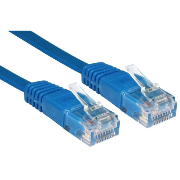 

Патч-корд Kingda UTP cat.5e RJ45 0.5м медь синий PAUT3050-BL