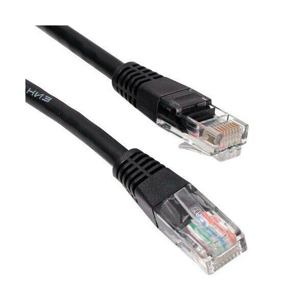 

Патч-корд Kingda UTP cat.5e RJ45 1м медь черный PAUT3100-BK