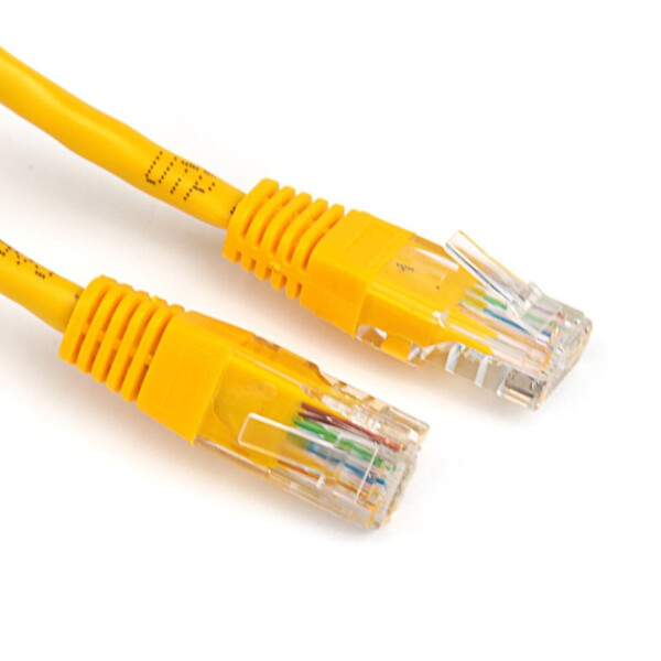 

Патч-корд Kingda UTP cat.5e RJ45 2м медь желтый PAUT3200-YL