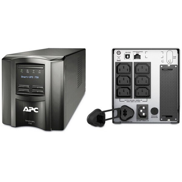 

Источники бесперебойного питания (ИБП) APC Smart-UPS 750VA LCD