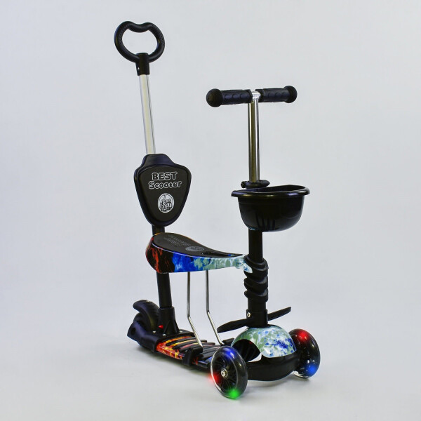 

Самокат Best Scooter 5 в 1 ''Абстракция'' 21500 подсветка колес