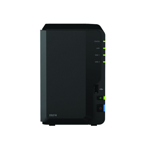 

Сетевое хранилище NAS Synology DS218