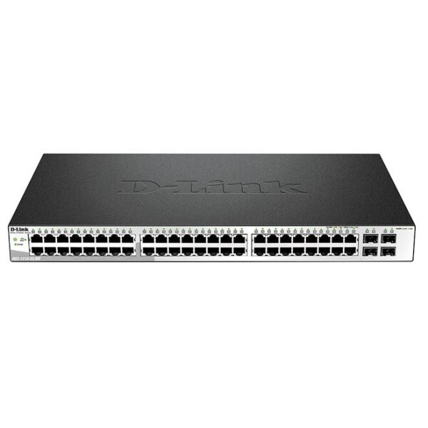 

Коммутатор D-Link DGS-1210-52/ME/A1 48port 1GE, 4xSFP/1GE, WebSmart, Metro