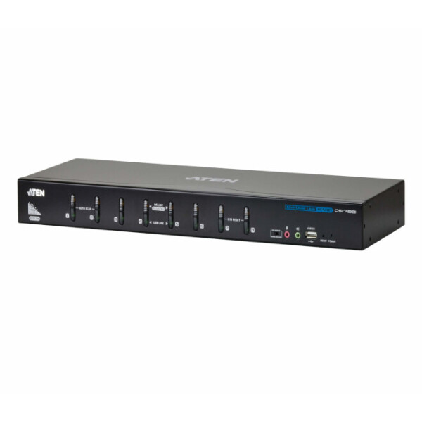

CS1788 8-портовый, USB, DVI Dual Link, аудио, КВМ-коммутатор