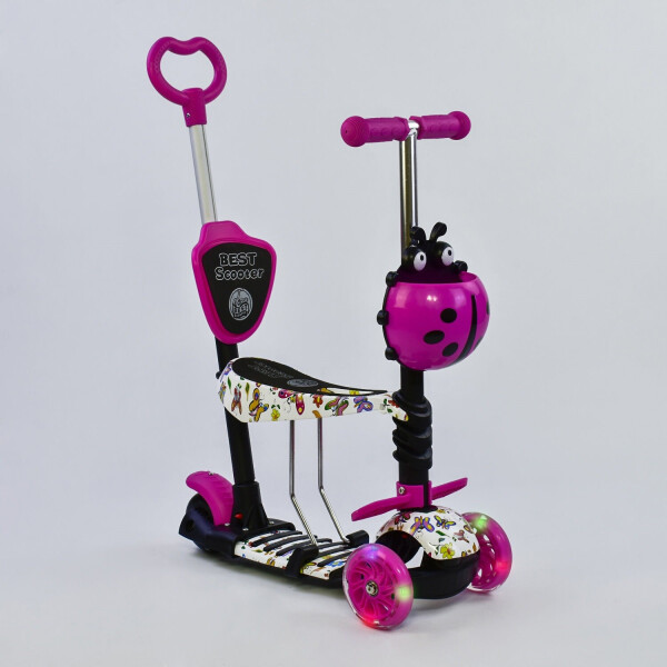 

Самокат Best Scooter 5 в 1 ''Абстракция'' 58420 подсветка колес