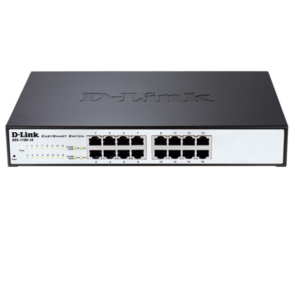 

Коммутатор D-Link DGS-1100-16/ME 16x1GE Metro Ethernet