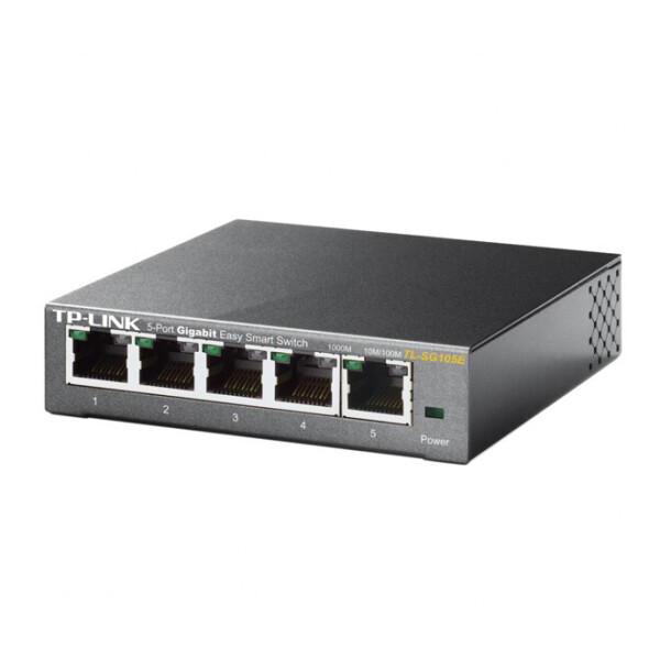 

Коммутатор TP-LINK TL-SG105E 5x1GE, EasySmart