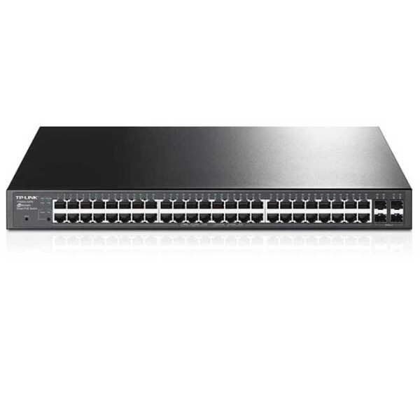 

Коммутатор TP-LINK T1600G-52PS (TL-SG2452P) 48x1GE/PoE+384W, 4x1GE/SFP, JetStream
