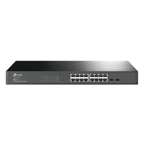 

Коммутатор TP-LINK T1600G-18TS (TL-SG2216) 16x1GE, 2x1GE SFP, L2+, JetStream