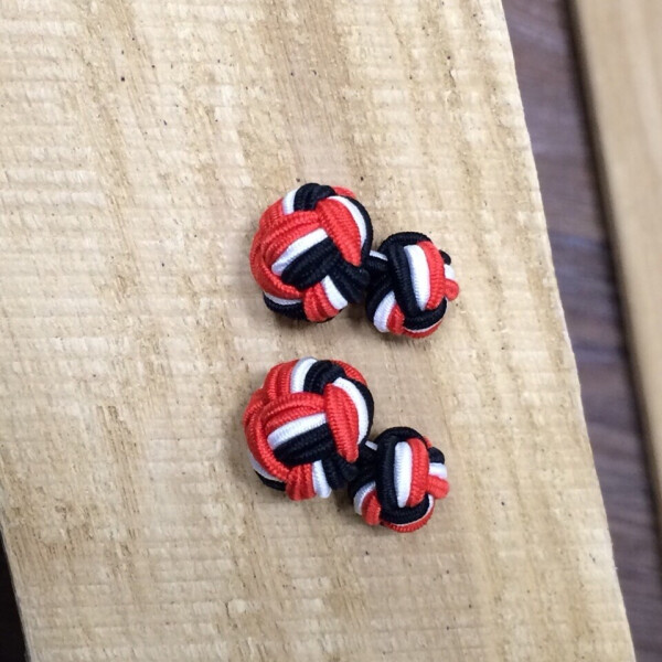 

Запонки Bow Tie House Basic шариковые оригинальные узелком 04398