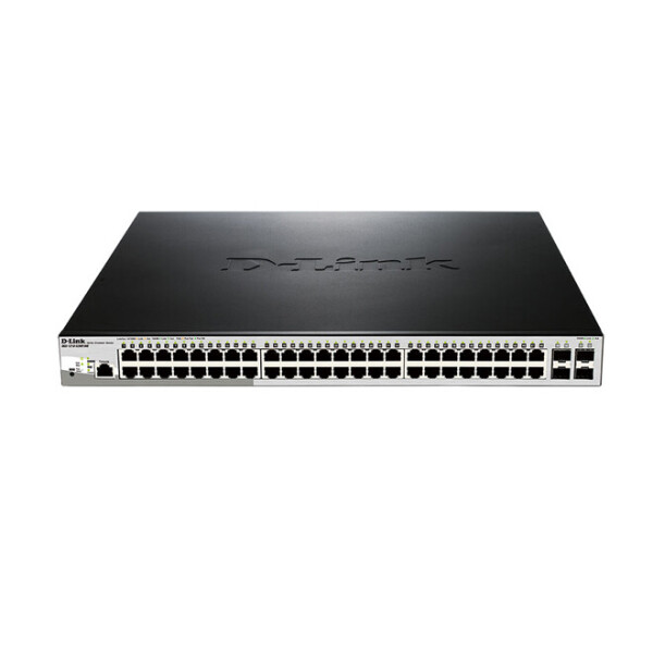 

Коммутатор D-Link DGS-1210-52MP/ME/A 48x1GE c PoE, 4x1000BaseX SFP, L2 Управляемый