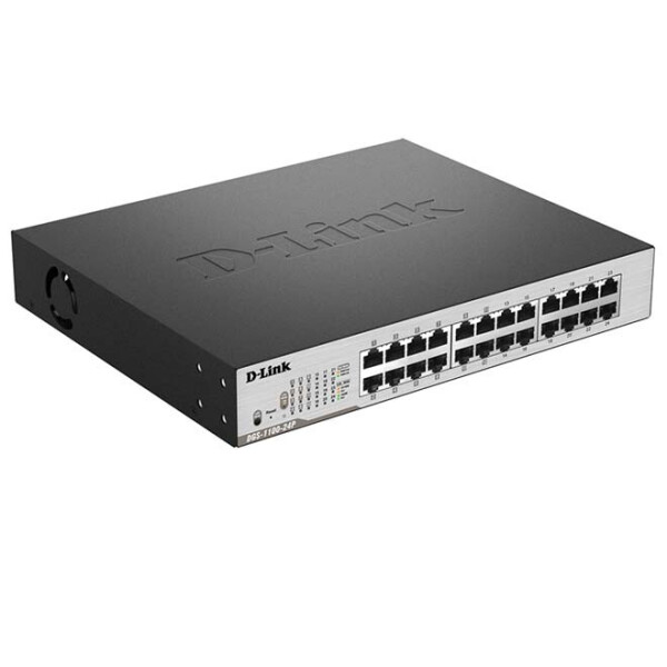 

Коммутатор D-Link DGS-1100-24P 24x1GE (ports 1-12 w/PoE supp) EasySmart