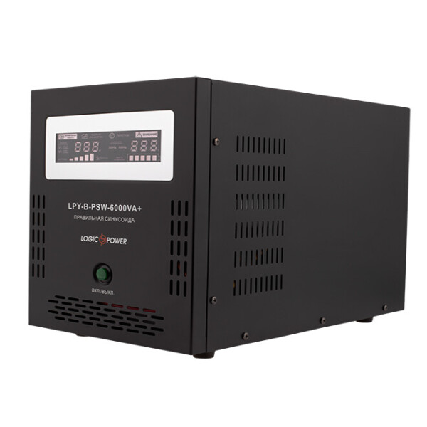 

Источники бесперебойного питания (ИБП) Logicpower LPY-B-PSW-6000VA+(4200Вт)10A/20A с правильной синусоидой 48В