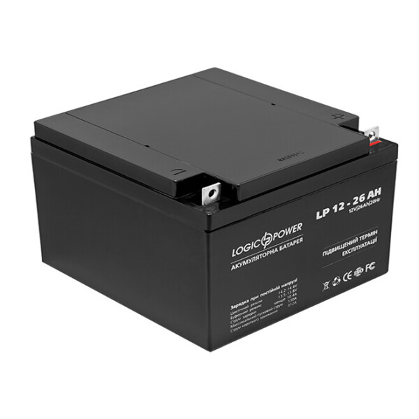 

Аккумулятор AGM LPM 12 – 26 AH