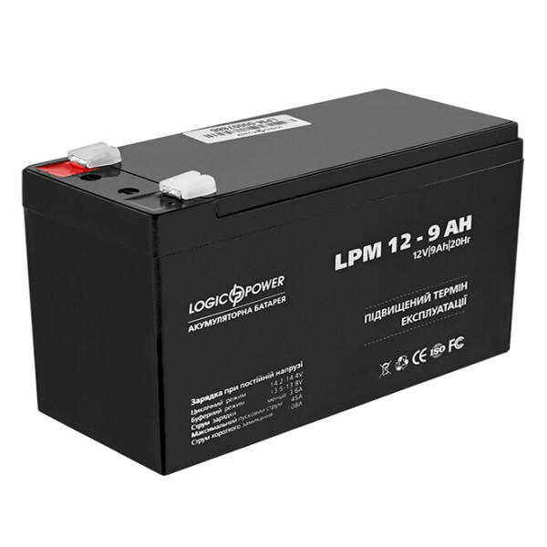 

Аккумулятор AGM LPM 12 – 9.0 AH