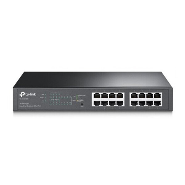 

Коммутатор TP-LINK TL-SG1016PE 16x1GE/8xPoE+ 124.4 Вт, EasySmart