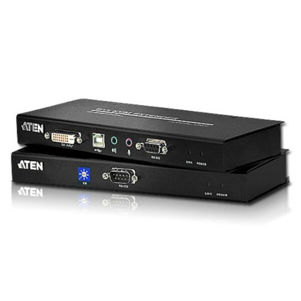 

Aten CE600 USB, DVI, КВМ-удлинитель по кабелю Cat 5