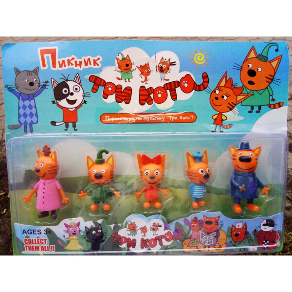 

Игровые фигурки Три Кота
