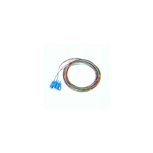 

Набор цветных пигтейлов LC/UPC MM(OM3) 1.5м 4 волокна PG-1.5LC(MM)(FW)E-K4