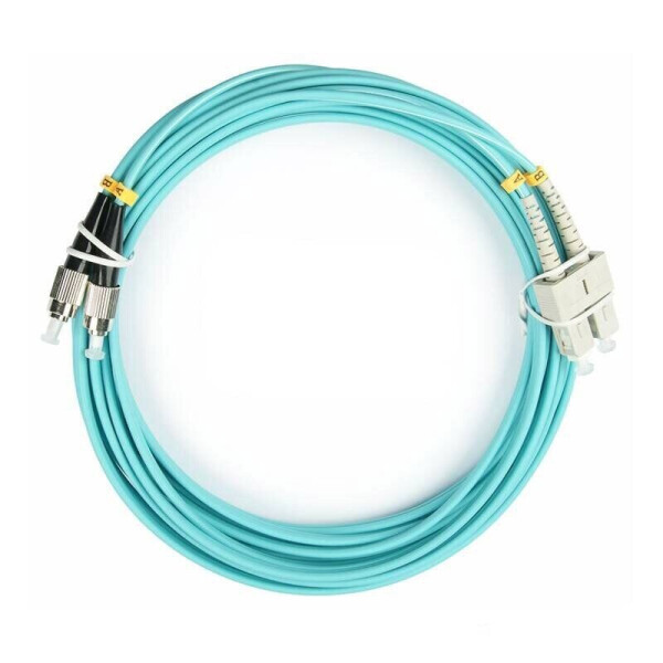 

Оптический патчкорд FiberWell Duplex SC/UPC-FC/UPC MM(OM3) 10м G50)D PC-10SCFC(MM
