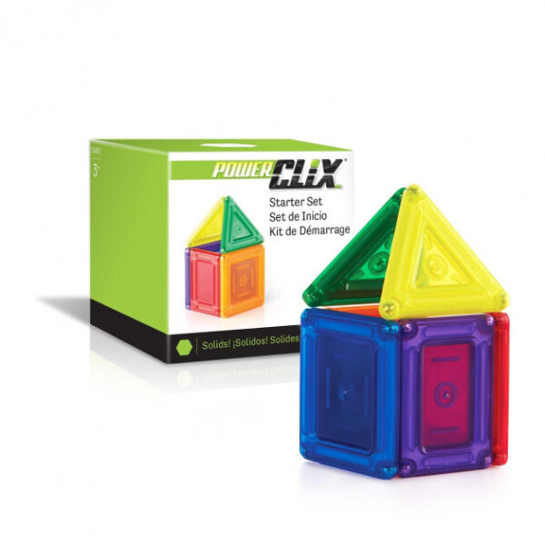

Конструктор Guidecraft PowerClix Solids Базовый набор, 6 деталей (G9481)