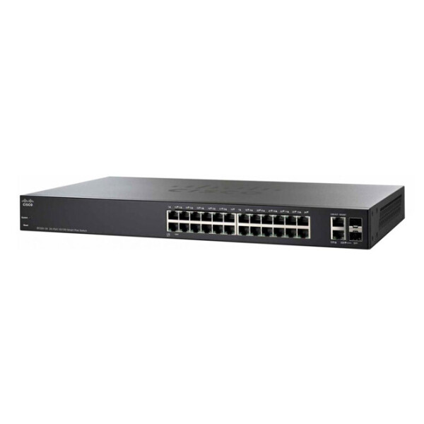 

Коммутатор Cisco SB SF220-24 24-Port 10/100 Smart Plus Switch