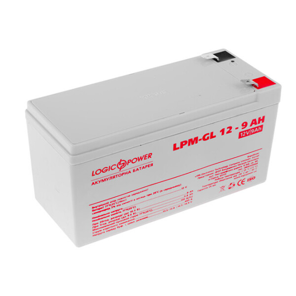 

Аккумулятор гелевый LPM-GL 12 – 9 AH
