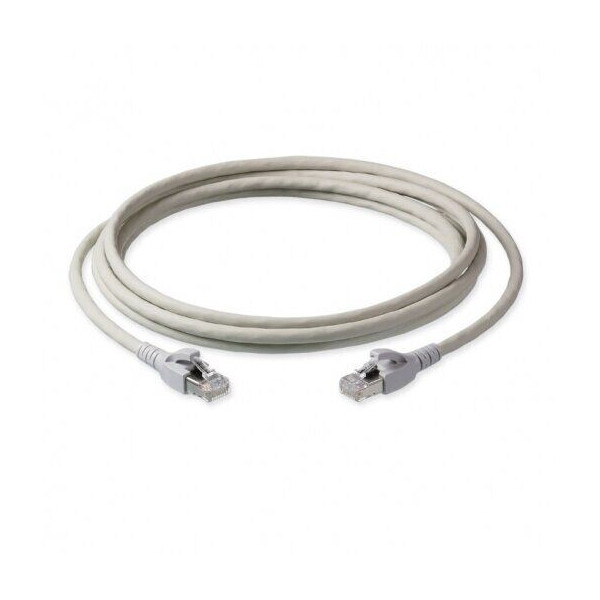 

Патч-корд Corning S/FTP cat.6A RJ45 LSZH 1м медь серый CCAAGB-G1002-A010-C0