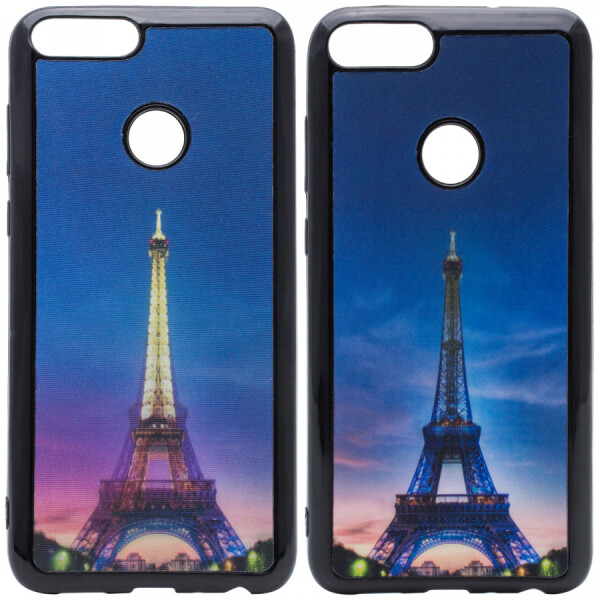 

TPU чехол 3D для Huawei Enjoy 7S Эйфелева башня (99631)