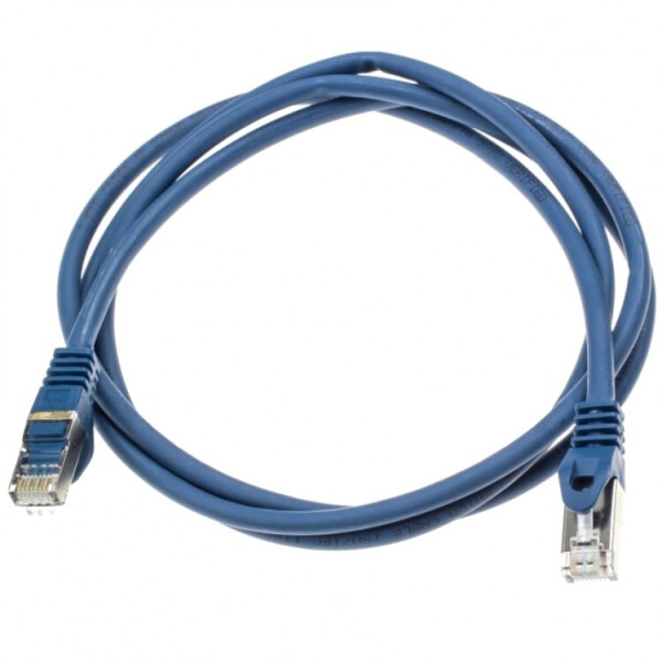 

Патч-корд Electronical S/FTP cat.6A RJ45 1м медь синий PC005-C6A-100BL