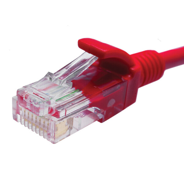 

Патч-корд Electronical S/FTP cat.6A RJ45 1м медь красный PC005-C6A-100RD