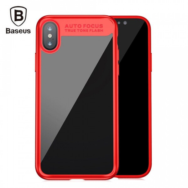 

TPU чехол Baseus Suthin Case для Apple iPhone X (5.8) / XS (5.8) Красный (67317)
