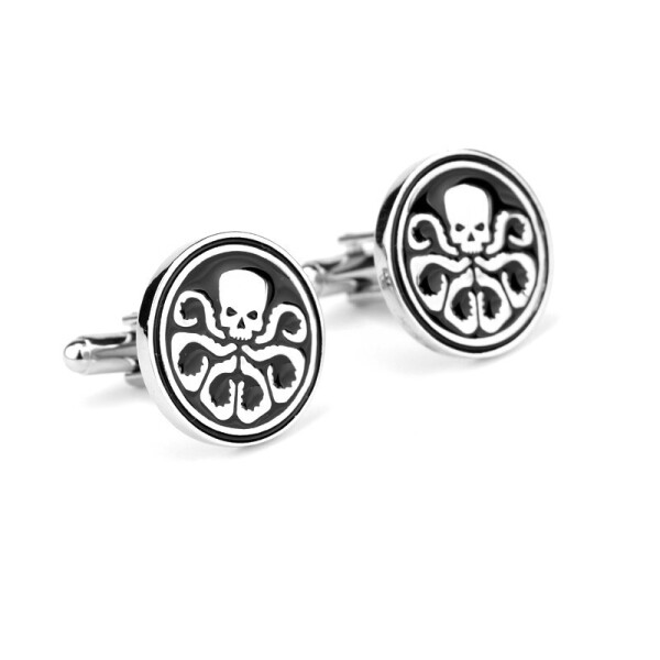 

Запонки Bow Tie House Superhero Avengers Hydra Skull 06493