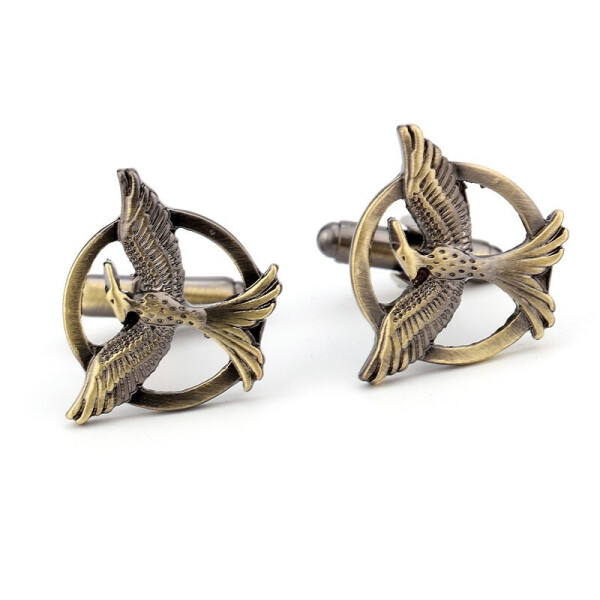 

Запонки Bow Tie House Голодные игры Antique Bronze 06494