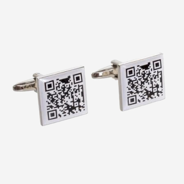 

Запонки Bow Tie House с кодом QR-code 07593