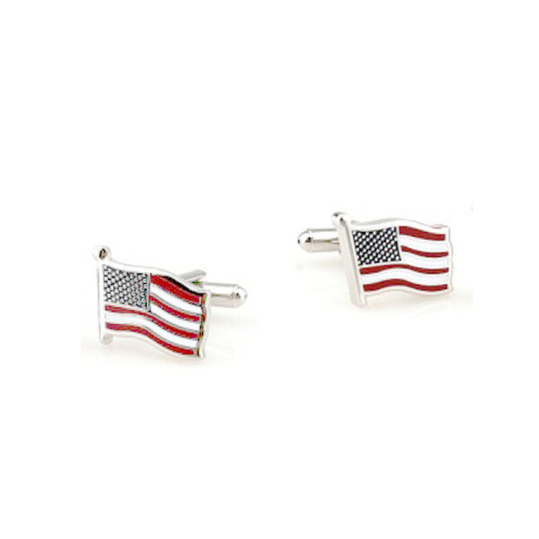 

Запонки Bow Tie House в виде флага США 07069