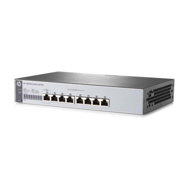 

Коммутатор HP 1820-8G Smart Switch, 8xGE ports, L2, Inline PoE, LT Warranty J9979A
