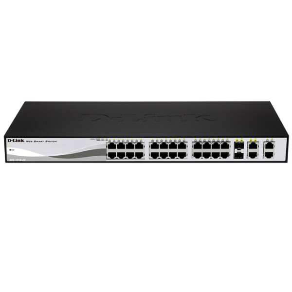 

Коммутатор D-Link DES-1210-28 24port 10/100 4 port Combo/SFP
